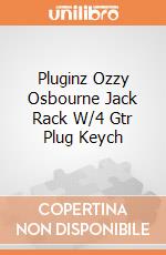 Pluginz Ozzy Osbourne Jack Rack W/4 Gtr Plug Keych giochi