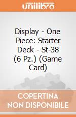 Display - One Piece: Starter Deck - St-38 (6 Pz.) (Game Card) giochi