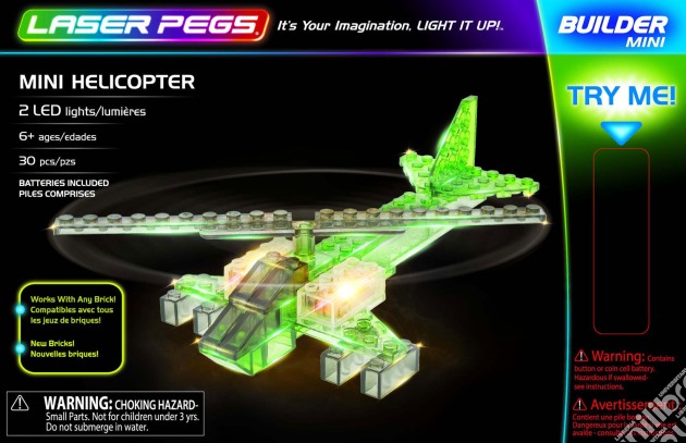 Laser Pegs - Elicottero gioco di Laser Pegs