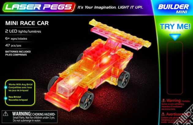 Laser Pegs - Race Car gioco di Laser Pegs