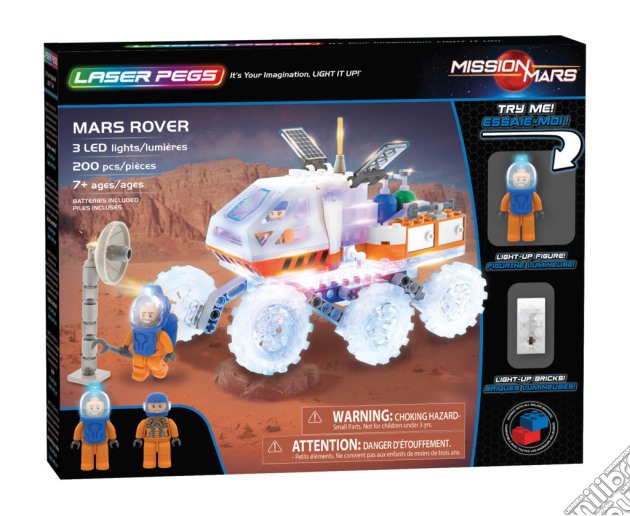 Laser Pegs - Mars Rover gioco di Laser Pegs