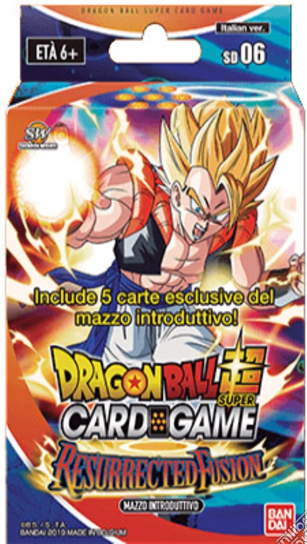 Dragon Ball Super - Card Game Starter 06 (Deck 51 Carte) (un articolo senza possibilità di scelta) gioco di Konami