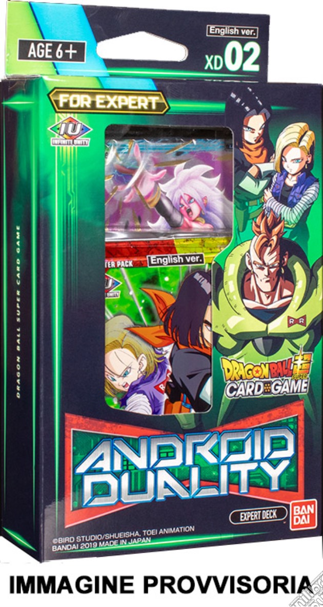 DragonBall Sup.Exp.Deck 2 AndroidDuality gioco di CAR