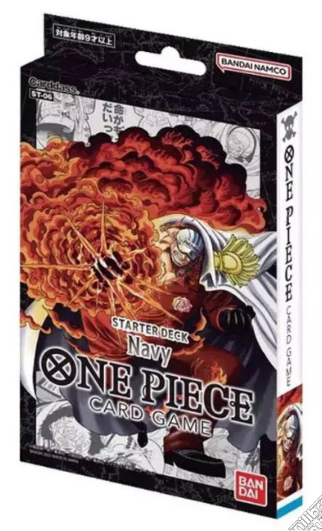 One Piece Card Starter Deck Navy ST-06 ENG 1 Mazzo gioco di CAR