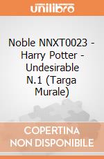 Noble NNXT0023 - Harry Potter - Undesirable N.1 (Targa Murale) gioco