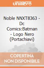 Noble NNXT8363 - Dc Comics:Batman - Logo Nero (Portachiavi) gioco