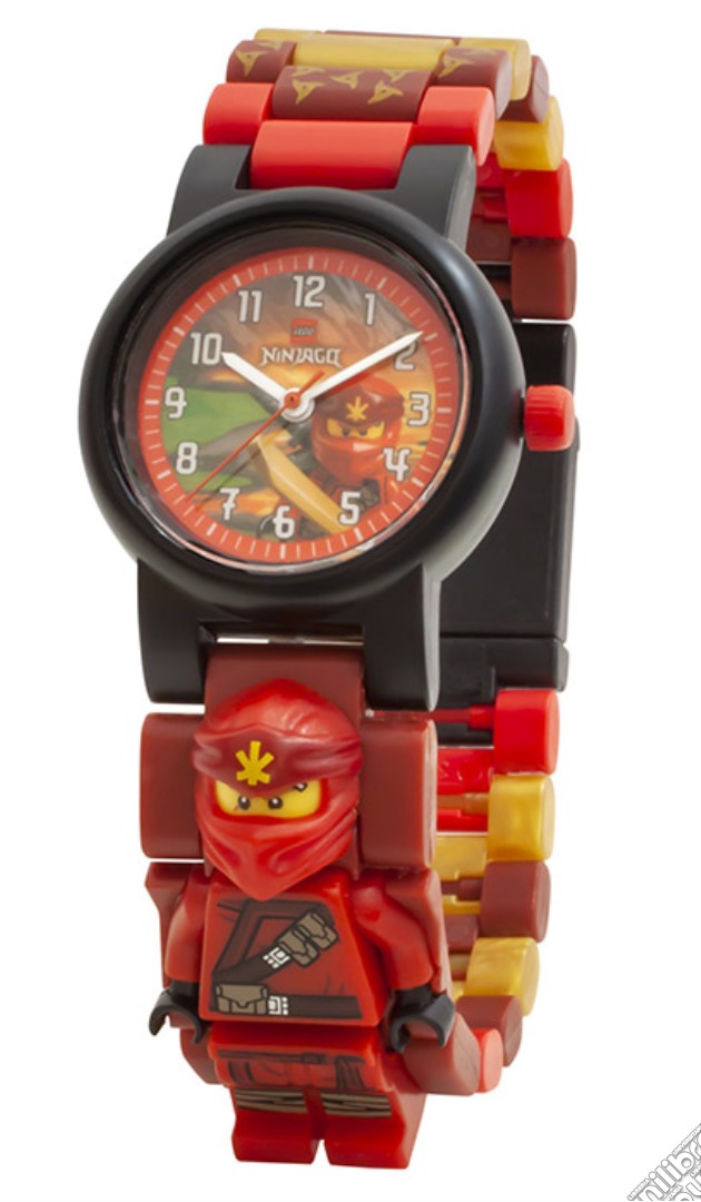 Orologio LEGO Ninjago Kai Minifigure gioco di GAF