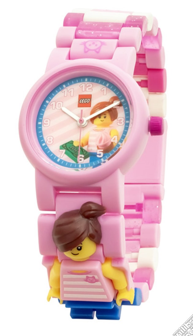 Orologio LEGO Classic Pink Minifigure gioco di GAF