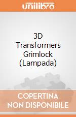 3D Transformers Grimlock (Lampada) gioco di 3D Light FX