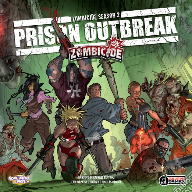 Zombicide Stg.2 - base- Prison Outbreak gioco di GTAV