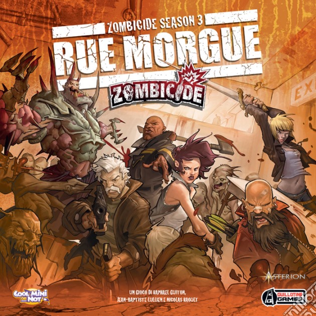 Zombicide Stg.3 - base - Rue Morgue gioco di GTAV