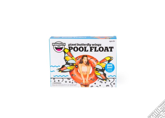 Big Mouth Bmpf-0048-Eu - Float Butterfly Red gioco di Big Mouth