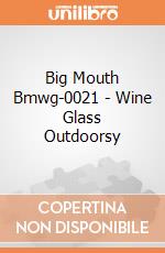 Big Mouth Bmwg-0021 - Wine Glass Outdoorsy gioco di Big Mouth