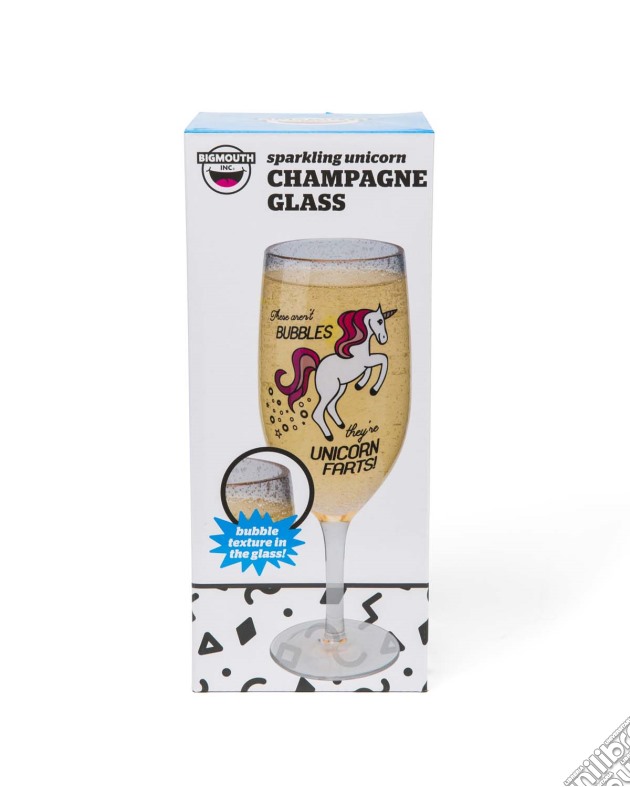 Big Mouth Bmwg-0022 - Wine Glass Unicorn Champagne gioco di Big Mouth