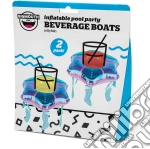 Big Mouth: Jellyfish Pack Beverage Boat 2 Pz (Porta Bicchiere Gonfiabile) giochi