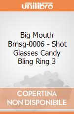 Big Mouth Bmsg-0006 - Shot Glasses Candy Bling Ring 3 gioco di Big Mouth
