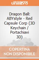 Dragon Ball: ABYstyle - Red Capsule Corp (3D Keychain / Portachiavi 3D) gioco