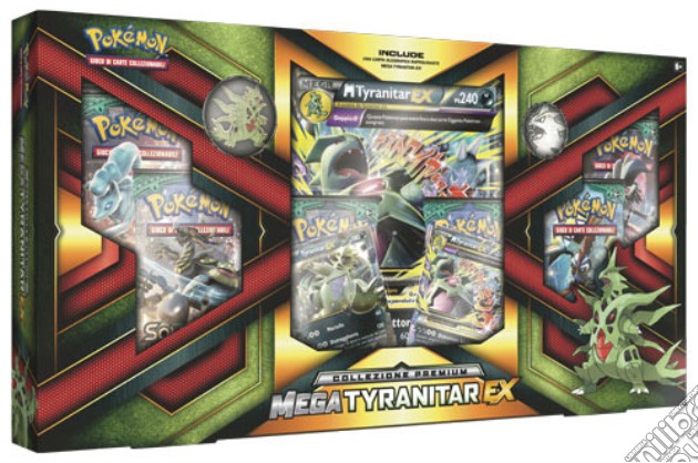 Pokemon Coll. Premium Mega Tyranitar-EX gioco di CAR