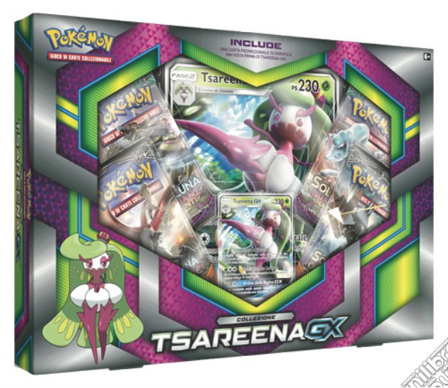 Pokemon Set Tsareena- GX gioco di CAR