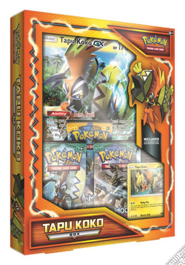 Pokemon Tapu Koko Box gioco di CAR