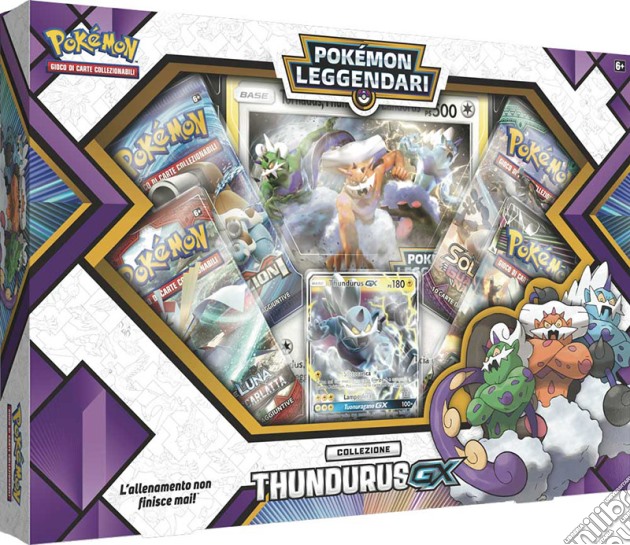 Pokemon GX Coll.Legg.Thundurus/ Tornadus gioco di CAR