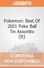 Pokemon: Best Of 2021 Poke Ball Tin Assortito (It) gioco di CAR
