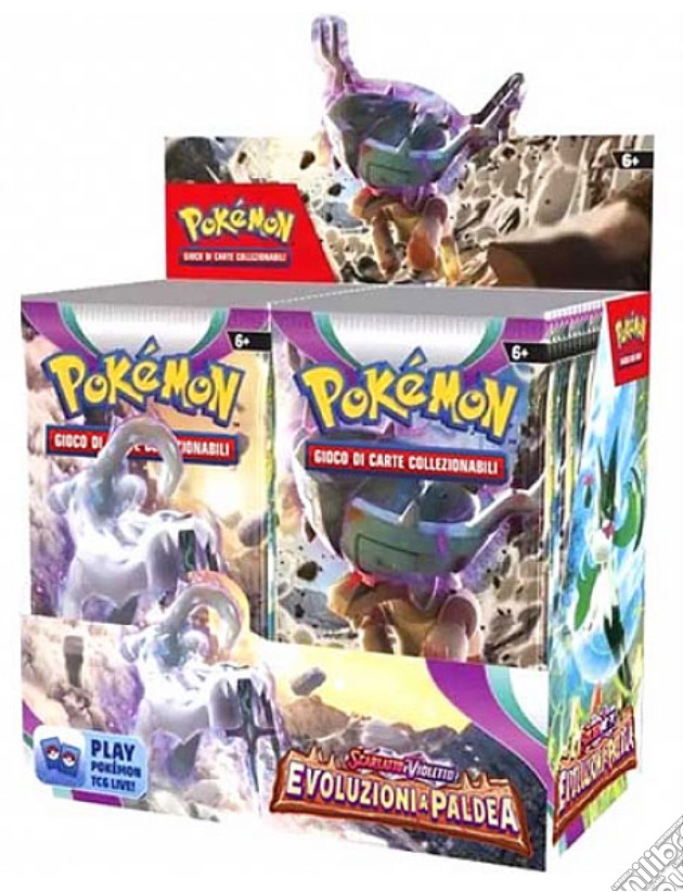 Pokemon - Box 36 Buste Scarlatto E Violetto: Evoluzioni A Paldea gioco di CAR