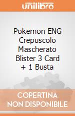 Pokemon ENG Crepuscolo Mascherato Blister 3 Card + 1 Busta giochi