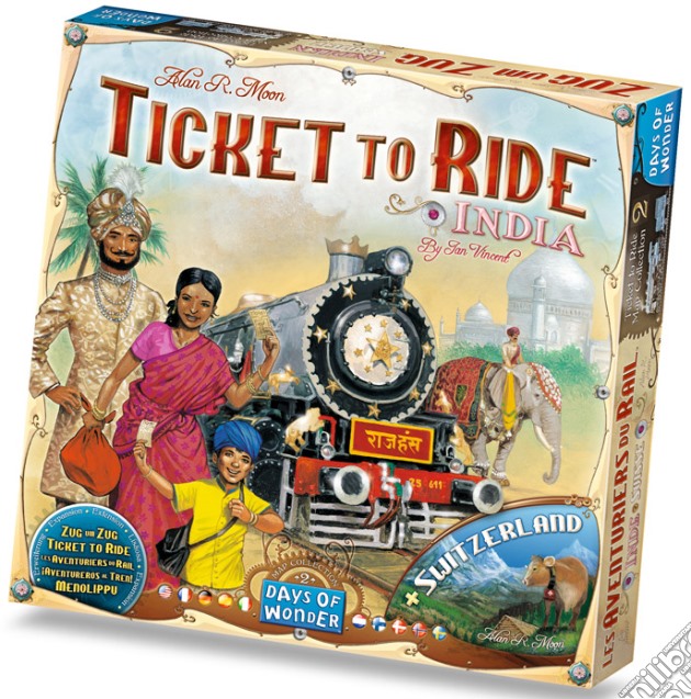 Asmodee: Ticket to Ride Map Collection #2 India gioco di GTAV