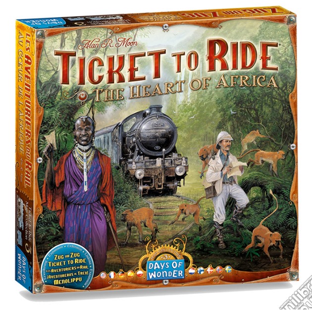 Asmodee: Ticket to Ride Map Collection #3 The Heart of Africa gioco di GTAV