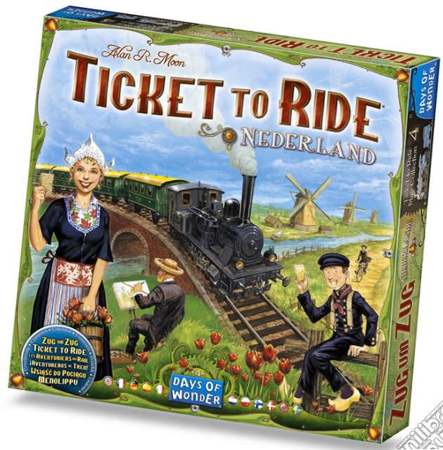 Asmodee: Ticket to Ride Map Collection #4 Nederland gioco di GTAV