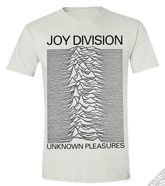 Joy Division - Unknown Pleasures (White) (T-Shirt Unisex Tg. M) gioco