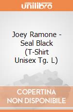 Joey Ramone - Seal Black (T-Shirt Unisex Tg. L) gioco di Terminal Video