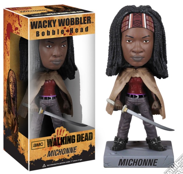 Funko Wacky Wobbler: - The Walking Dead - Michonne (bobh) gioco