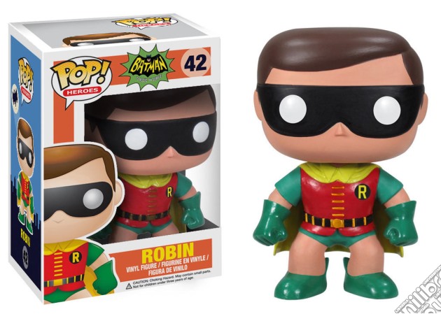 Funko Pop! Heroes: - Batman - Robin 1966 (vfig) gioco