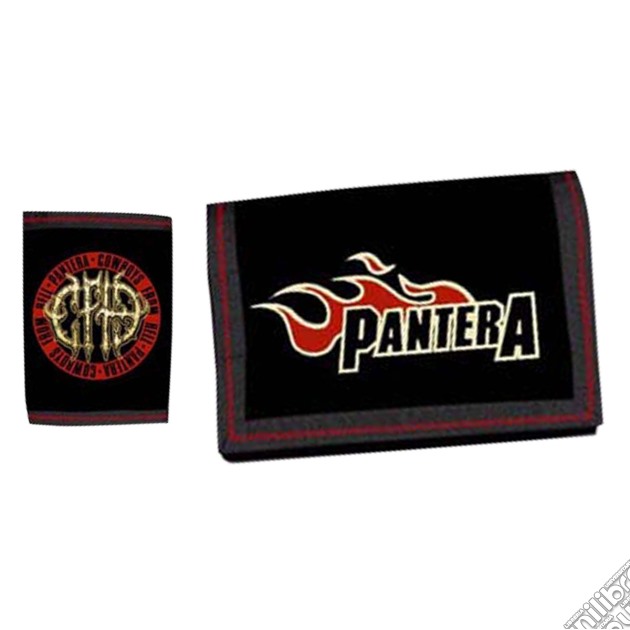 Pantera - Black Suede Velcro Wallet (portafoglio) gioco di Bioworld