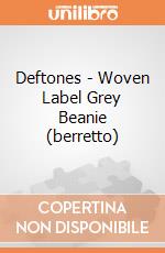 Deftones - Woven Label Grey Beanie (berretto) gioco