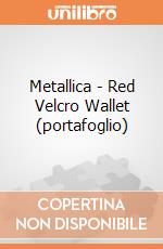 Metallica - Red Velcro Wallet (portafoglio) gioco