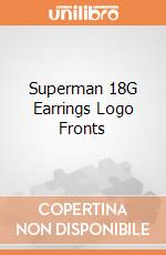 Superman 18G Earrings Logo Fronts gioco di TimeCity