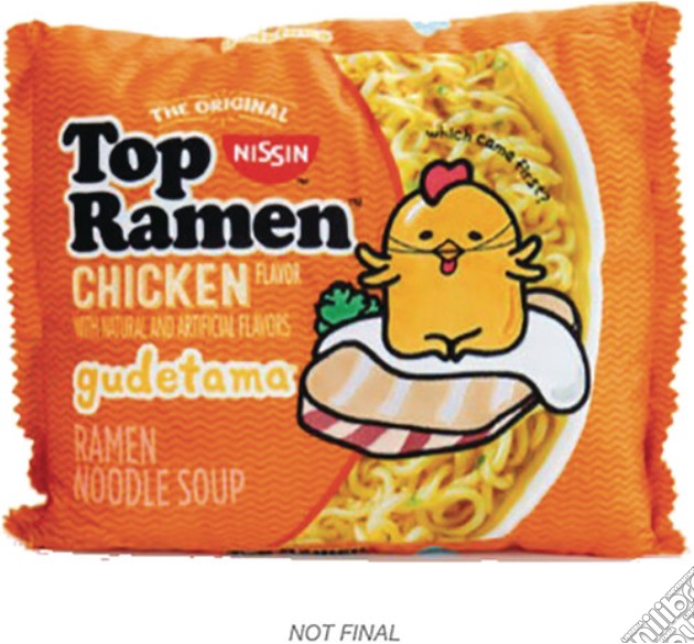 Top Ramen X Gudetama Crinkle Chicken 16 Plush gioco