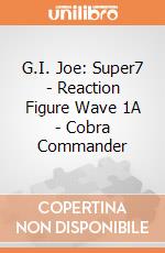 G.I. Joe Reaction Figures W1A - Cobra Commander gioco