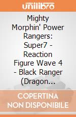 Mighty Morphin' Power Rangers: Super7 - Reaction Figure Wave 4 - Black Ranger (Dragon Shield) gioco