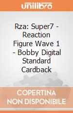 Rza: Super7 - Reaction Figure Wave 1 - Bobby Digital Standard Cardback gioco