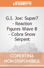 G.I. Joe: Super7 - Reaction Figures Wave 8 - Cobra Snow Serpent gioco