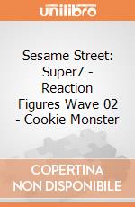 Sesame Street: Super7 - Reaction Figures Wave 02 - Cookie Monster gioco