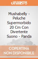 Mushabelly - Peluche Supermorbido 20 Cm Con Divertente Suono - Panda gioco