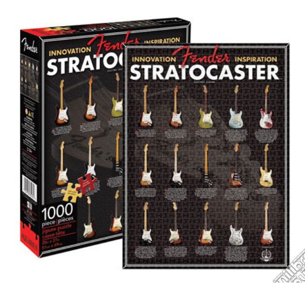 Fender - Puzzle Stratocaster Evolution gioco di Aquarius