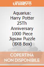 Aquarius: Harry Potter 25Th Anniversary 1000 Piece Jigsaw Puzzle (8X8 Box) giochi