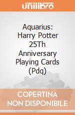 Aquarius: Harry Potter 25Th Anniversary Playing Cards (Pdq) giochi
