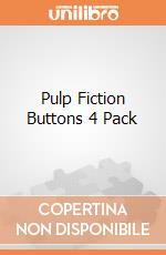 Pulp Fiction Buttons 4 Pack gioco